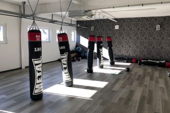 Salle de small groupe training, entraînement en petit groupe au sein de la salle de sport Espace Forme Aurillac
